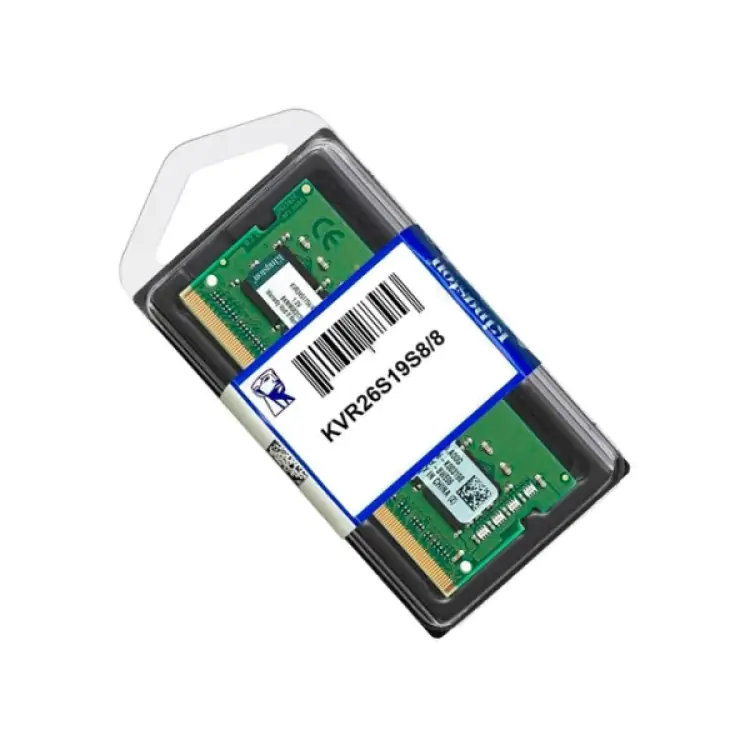 MEMÓRIA NOTEBOOK 8GB DDR4 2666MHZ KINGSTON KVR26S19S8/8 - Imagem: 1
