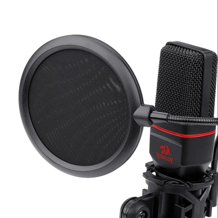 MICROFONE CONDENSADOR REDRAGON SEYFERT PRETO P2 - Imagem: 2