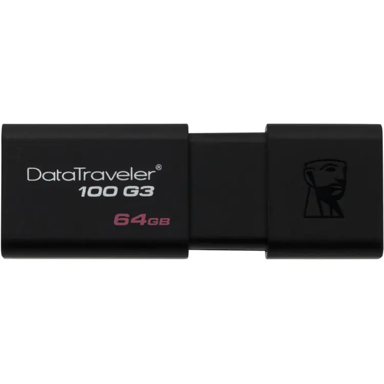PENDRIVE 64GB KINGSTON DT100G3 USB 3.0 - Imagem: 2
