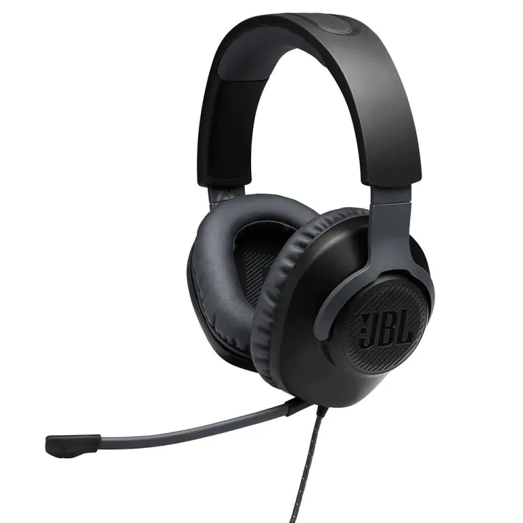 HEADSET GAMER JBL QUANTUM 100 PRETO P2/P3 JBLQUANTUM100BLKAM - Imagem: 1