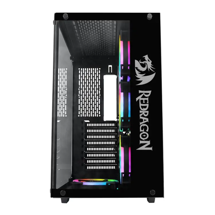 GABINETE ATX REDRAGON WIDELOAD GC-802 PRETO - Imagem: 4