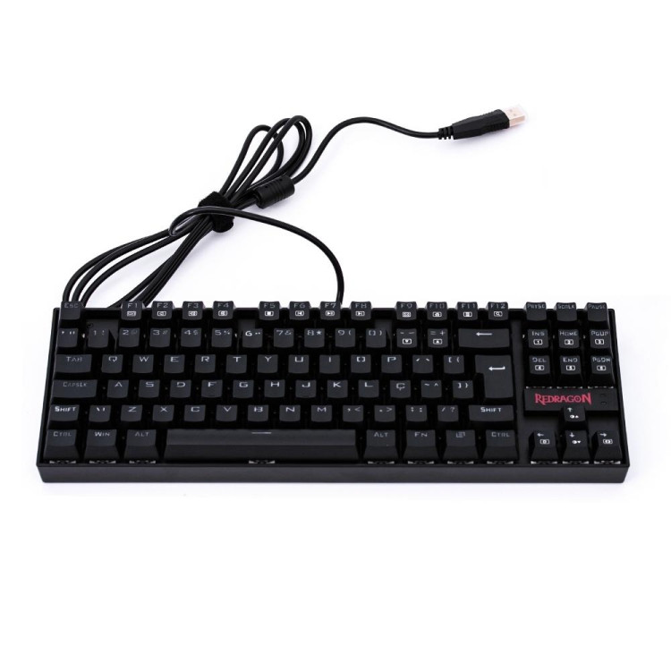 TECLADO GAMER MECANICO REDRAGON KUMARA LED RGB SWITCH RED - Imagem: 2