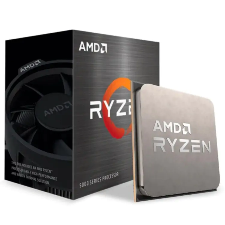 PROCESSADOR AMD RYZEN 5 5600X 6/12 32MB 4.6GHZ AM4 100-100000065BOX - Imagem: 1