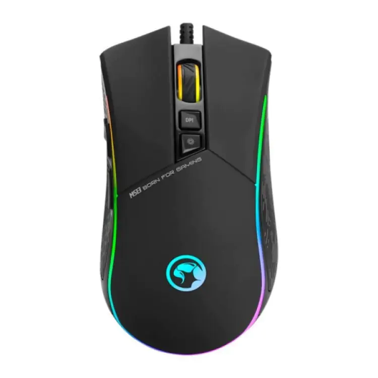 MOUSE GAMER MARVO SCORPION M513 PRETO USB LED RGB - Imagem: 1