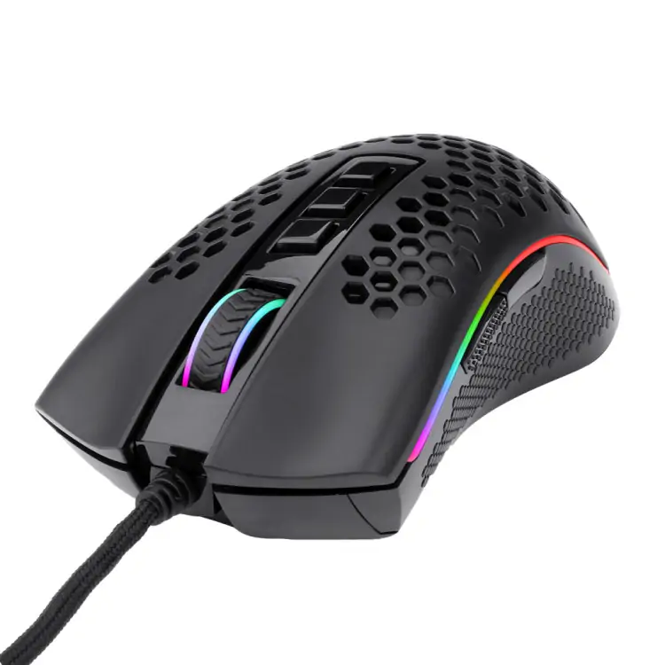 MOUSE GAMER REDRAGON STORM M808-RGB PRETO USB LED RGB - Imagem: 4