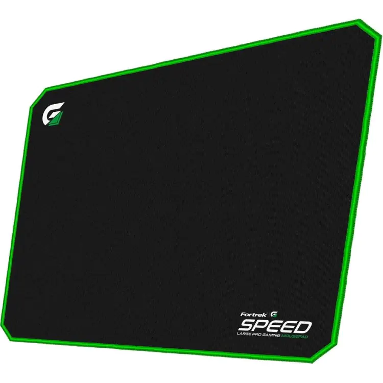 MOUSE PAD GAMER FORTREK MPG102 SPEED VERDE 35X44CM - Imagem: 4