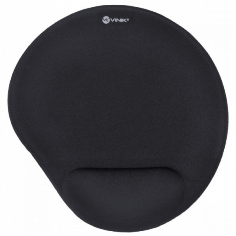 MOUSE PAD VINIK GEL PRETO MPG-10P - Imagem: 1