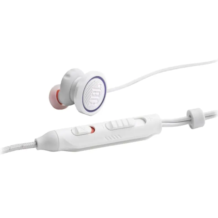 FONE DE OUVIDO JBL QUANTUM 50 BRANCO P3 AURICULAR C/ MICROFONE JBLQUANTUM50WHT - Imagem: 4