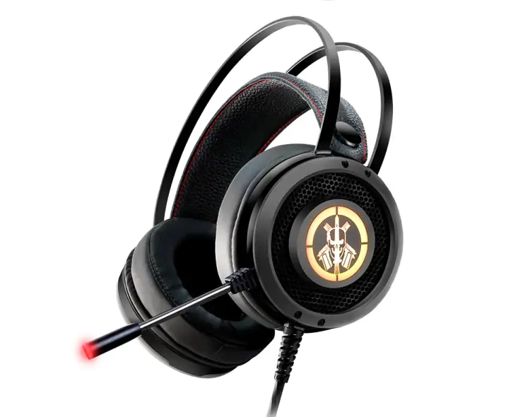 HEADSET GAMER K-MEX AR-50 PRETO P2 LED 7 CORES - Imagem: 2