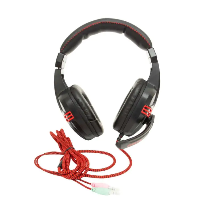 HEADSET GAMER K-MEX ARS-1080 PRETO/VERMELHO P2 - Imagem: 3