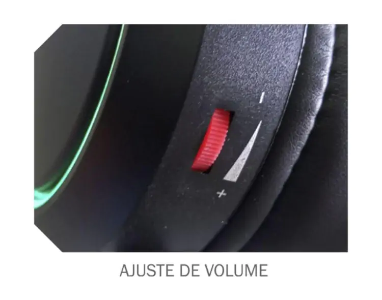 HEADSET GAMER K-MEX AR-43 7.1 PRETO USB LED RAINBOW - Imagem: 2