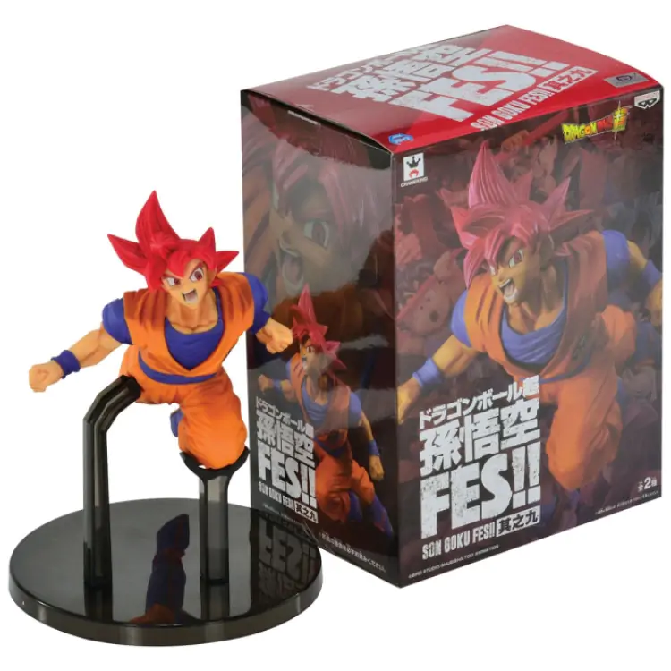Estátua Banpresto Dragon Ball Super Clearise - Super Sayajin God