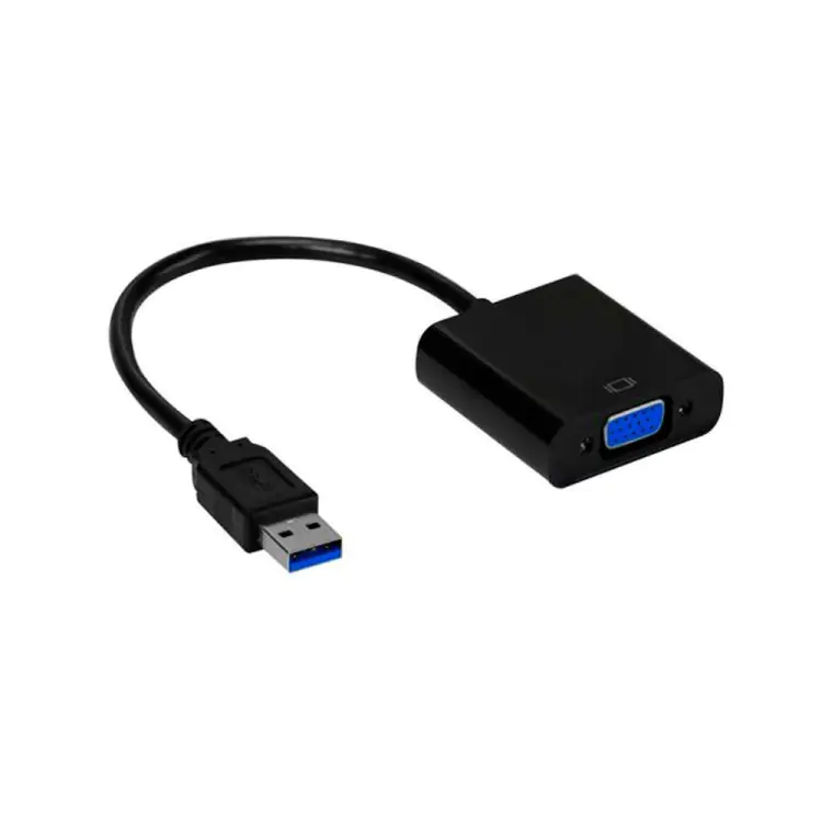 CONVERSOR USB MACHO 3.0 X VGA FÊMEA - Imagem: 1