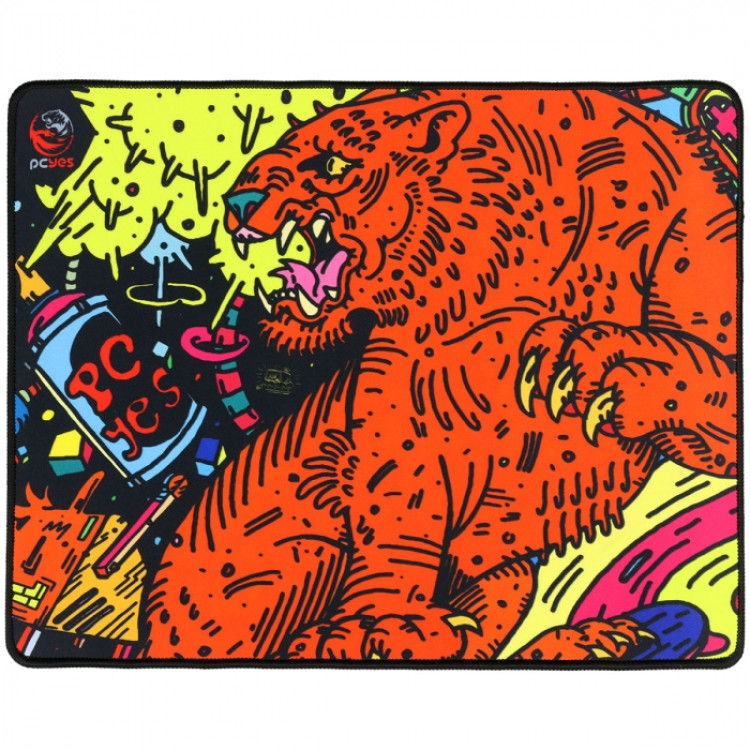 MOUSE PAD GAMER PCYES TIGER MED 50X40CM PMT50X40 - Imagem: 1