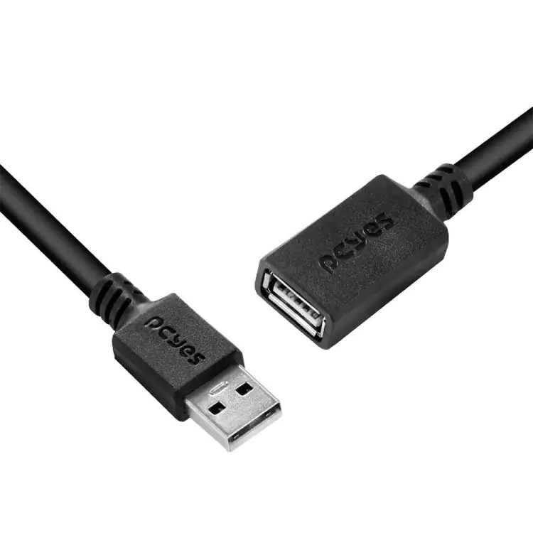 CABO EXTENSOR USB 2.0 1M COBRE PCYES PUAMF2-1 - Imagem: 2