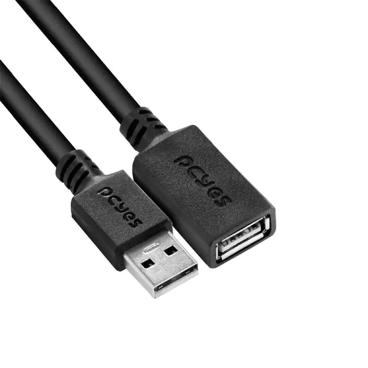 CABO EXTENSOR USB 2.0 1M COBRE PCYES PUAMF2-1 - Imagem: 4
