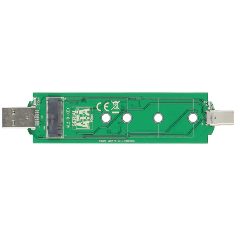 CASE DE SSD M.2 80MM VINIK CSM2-USBAC USB E USB TIPO-C - Imagem: 7