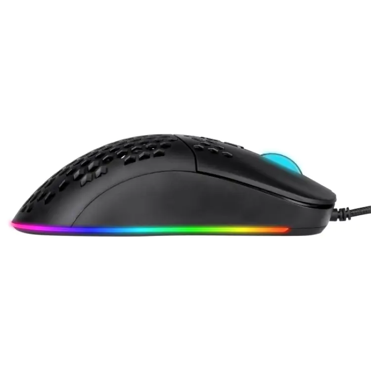 MOUSE GAMER VINIK VK VOID PRETO USB LED RGB MGV100P - Imagem: 3