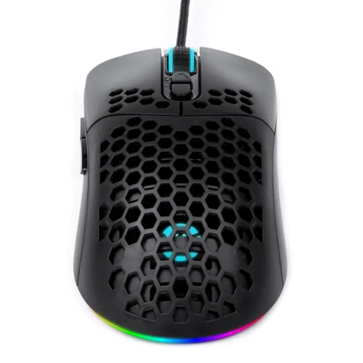 MOUSE GAMER VINIK VK VOID PRETO USB LED RGB MGV100P - Imagem: 6