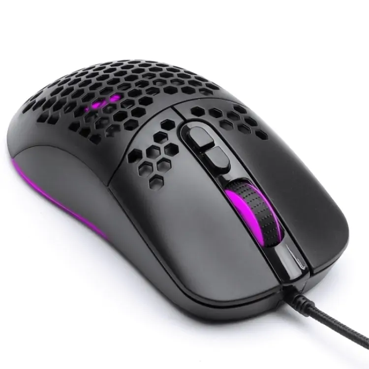 MOUSE GAMER VINIK VK VOID PRETO USB LED RGB MGV100P - Imagem: 10