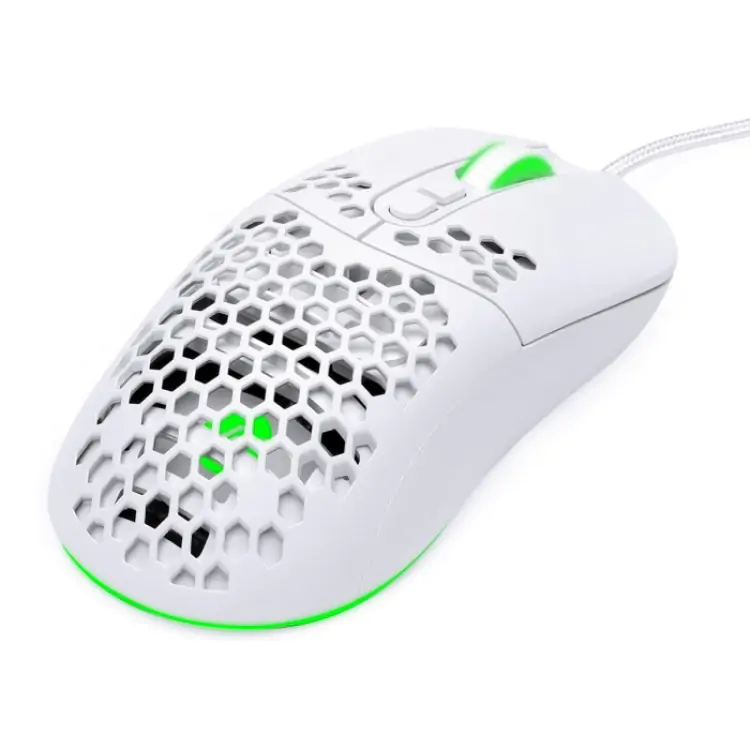 MOUSE GAMER VINIK VK VOID BRANCO USB LED RGB MGV100B - Imagem: 10