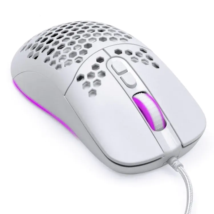 MOUSE GAMER VINIK VK VOID BRANCO USB LED RGB MGV100B - Imagem: 11