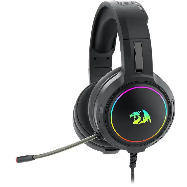 HEADSET GAMER REDRAGON MENTO H270-RGB PRETO P2/P3 - Imagem: 2