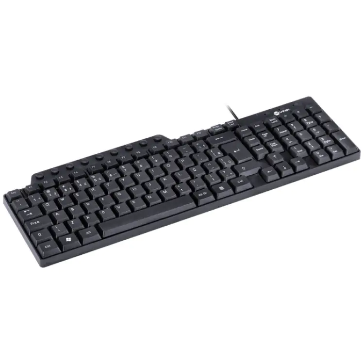 TECLADO VINIK MULTIMÍDIA DYNAMIC DT115 RESISTENTE A AGUA PRETO USB - Imagem: 3