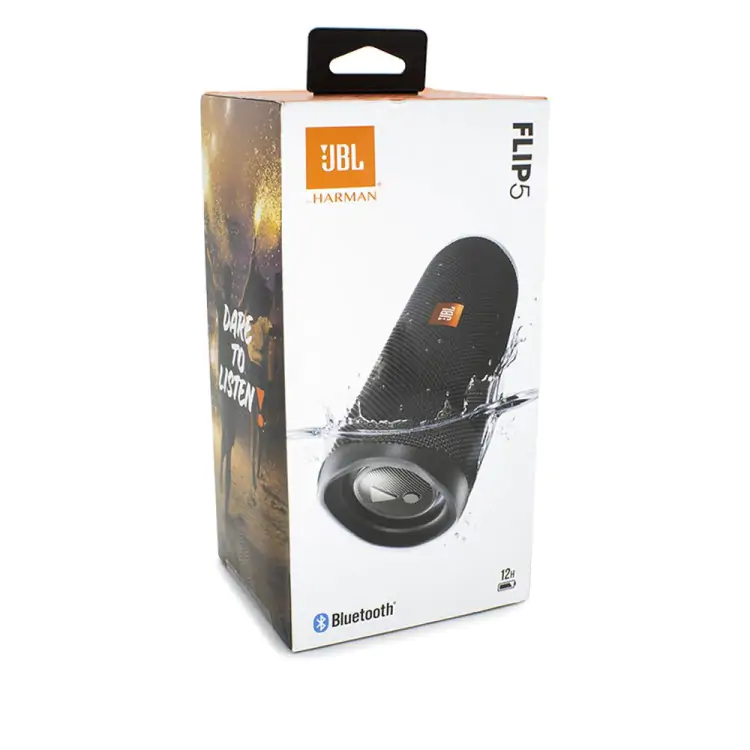 CAIXA DE SOM JBL FLIP5 JBLFLIP5BLKAM - Imagem: 2