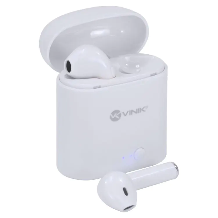 FONE DE OUVIDO SEM FIO VINIK W1 EASY BRANCO BLUETOOTH AURICULAR - Imagem: 2