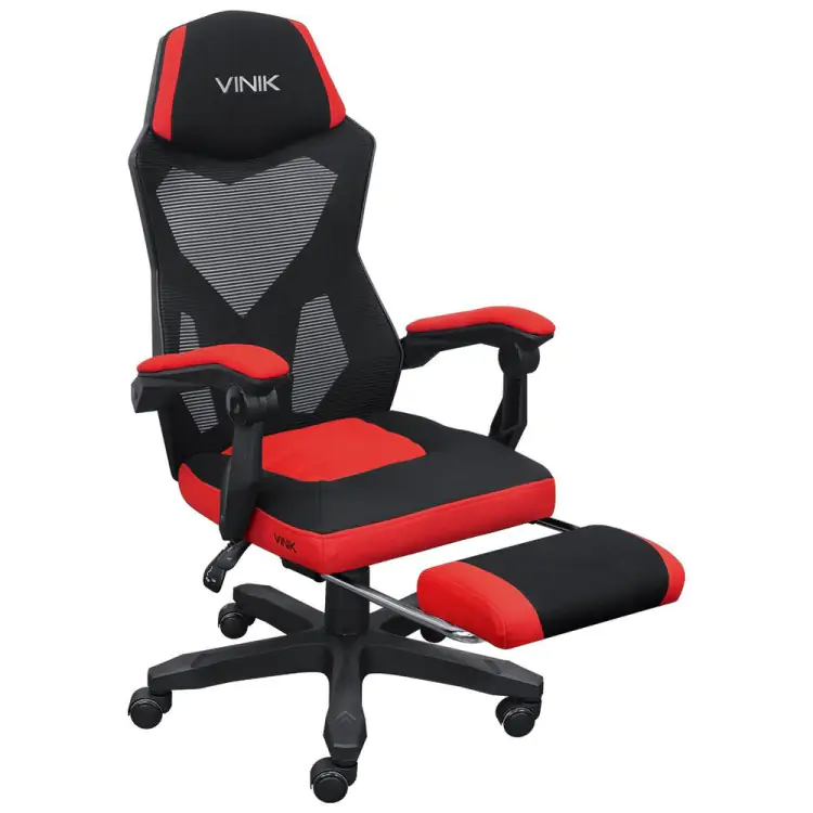 CADEIRA GAMER VINIK ROCKET PRETO/VERMELHO CGR10PVM - Imagem: 1