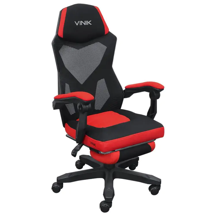 CADEIRA GAMER VINIK ROCKET PRETO/VERMELHO CGR10PVM - Imagem: 2