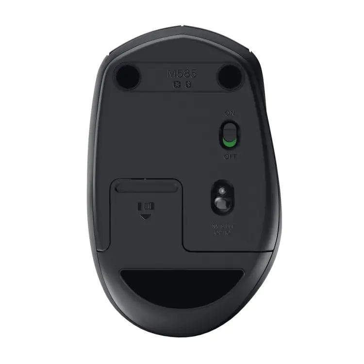 MOUSE SEM FIO LOGITECH M585 PRETO/ BRANCO BLUETOOTH 910-005012 - Imagem: 4