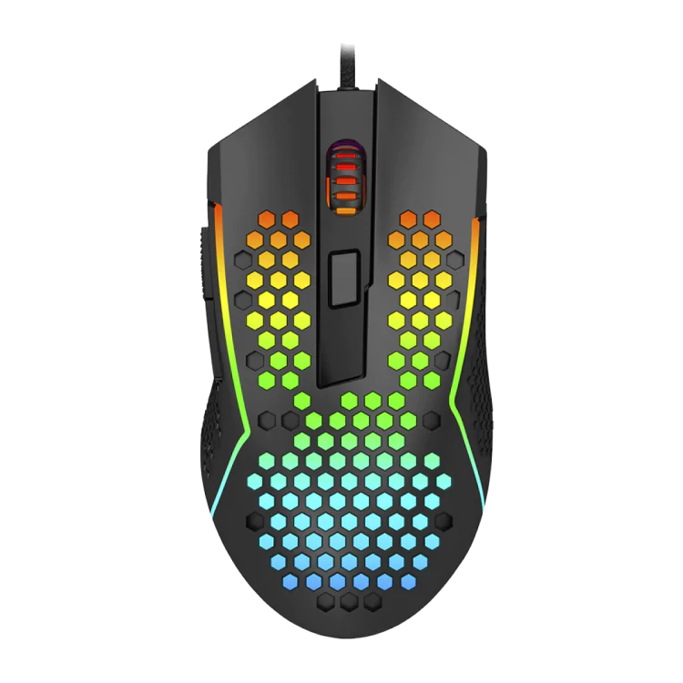 MOUSE GAMER REDRAGON REAPING ELITE M987P-K PRETO USB RGB - Imagem: 1
