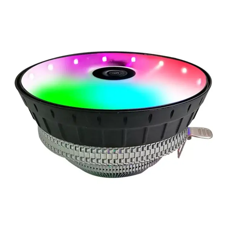 COOLER PROCESSADOR KNUP KP-VR301 LED RGB INTEL/ AMD - Imagem: 1