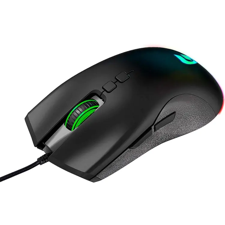 MOUSE GAMER FORTREK BLACKFIRE PRETO USB LED RGB - Imagem: 2