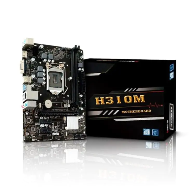 PLACA MÃE BIOSTAR H310MHP INTEL LGA 1151 DDR4 MICRO ATX - Imagem: 1