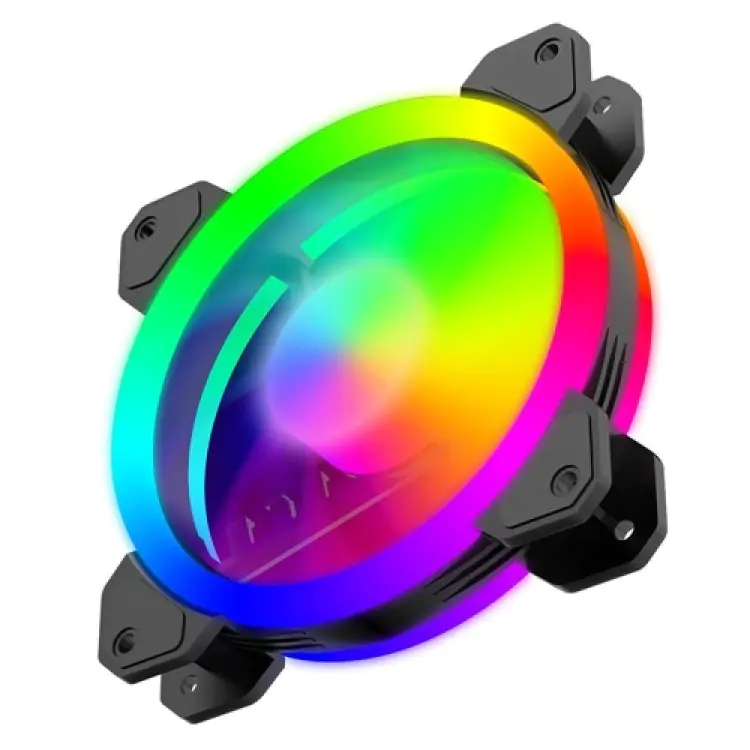 KIT COOLER FAN T-DAGGER 120MM T-TGF513 RING LED RGB - Imagem: 2