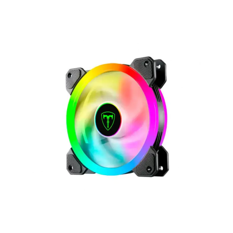 KIT COOLER FAN T-DAGGER 120MM T-TGF515 RING LED RGB - Imagem: 3