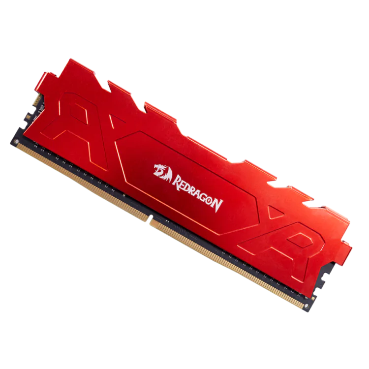 MEMÓRIA 16GB DDR4 3200MHZ REDRAGON RAGE VERMELHO GM-702 - Imagem: 4