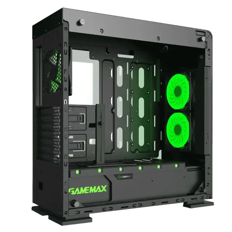 Gabinete Gamemax Gamer Vega RGB Window Black - M909A 