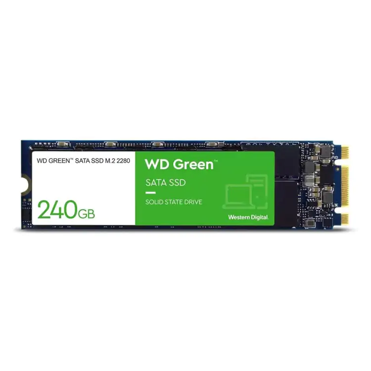 SSD M.2 240GB WD GREEN 2280 545MB/S WDS240G3G0B - Imagem: 1