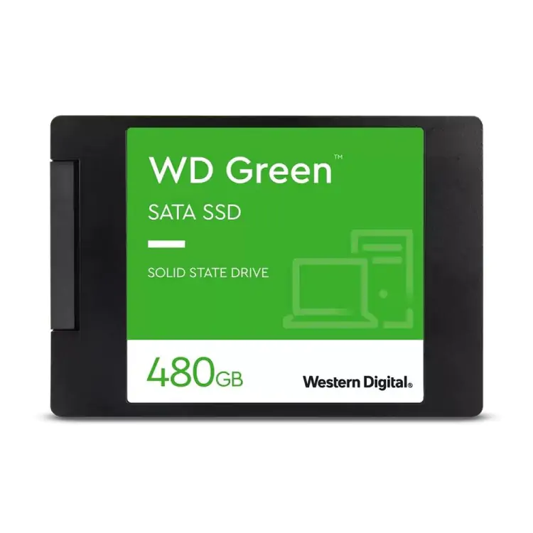 SSD SATA 480GB WESTERN DIGITAL 500/450MB/S WDS480G3G0A - Imagem: 1