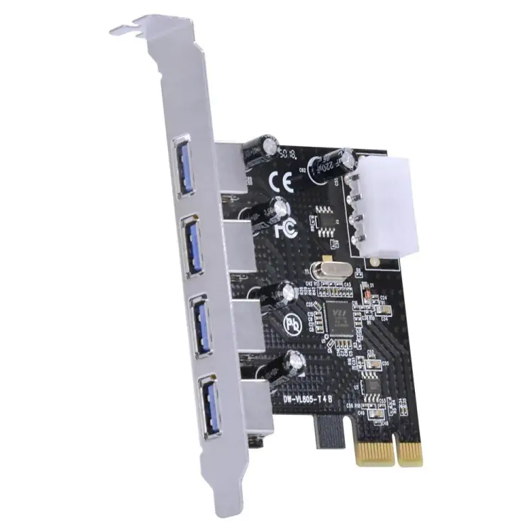 PLACA PCI-E USB 3.0 4 PORTAS VINIK PU30-4 - Imagem: 1