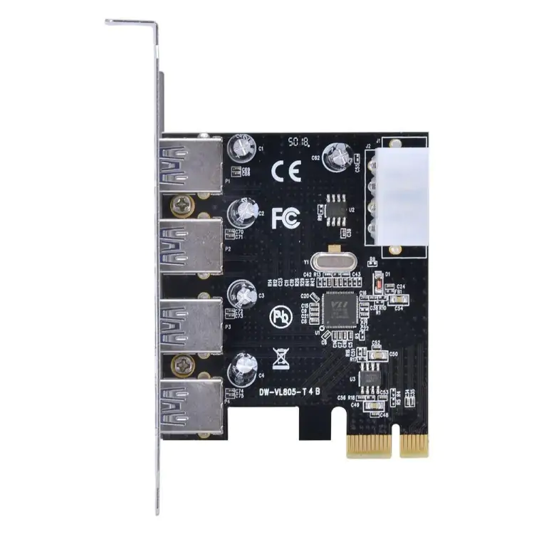 PLACA PCI-E USB 3.0 4 PORTAS VINIK PU30-4 - Imagem: 2