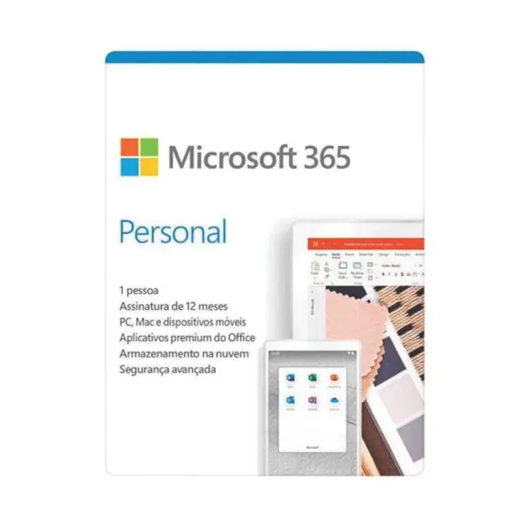 LICENCA MICROSOFT 365 12 MESES 1P PRODUCT KEY - Imagem: 1