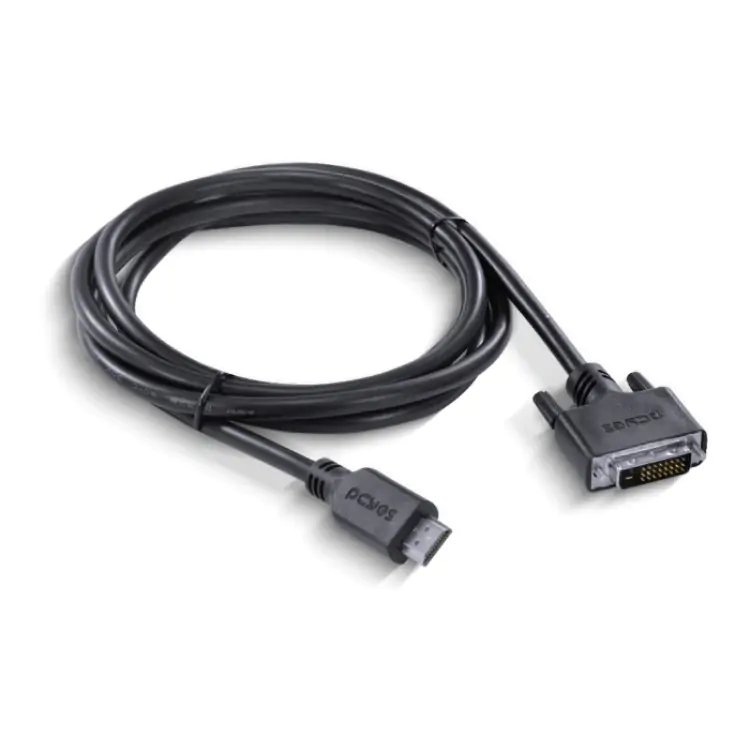 CABO DVI-D X HDMI PCYES 2M PDHM20-2 - Imagem: 6