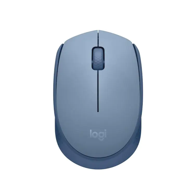 MOUSE SEM FIO LOGITECH M170 NANO AZUL TURQUESA USB WIRELESS - Imagem: 1