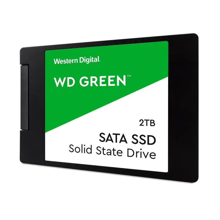 SSD SATA 2TB WESTERN DIGITAL GREEN 545/460MB/S WDS200T2G0A - Imagem: 2