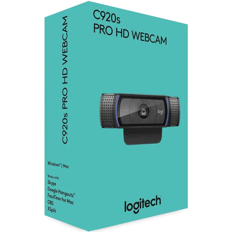 WEBCAM LOGITECH C920S HD PRO 1080P - Imagem: 5